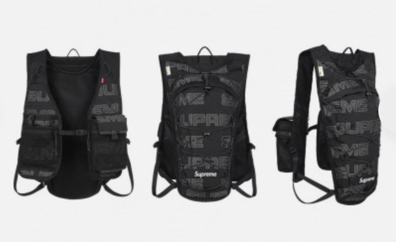 SUPREME PACK VEST BLACK OS/ FW21