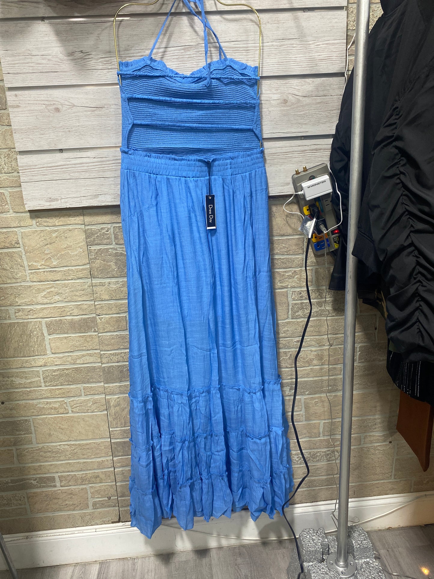 DD1006 Blue Maxi Dress