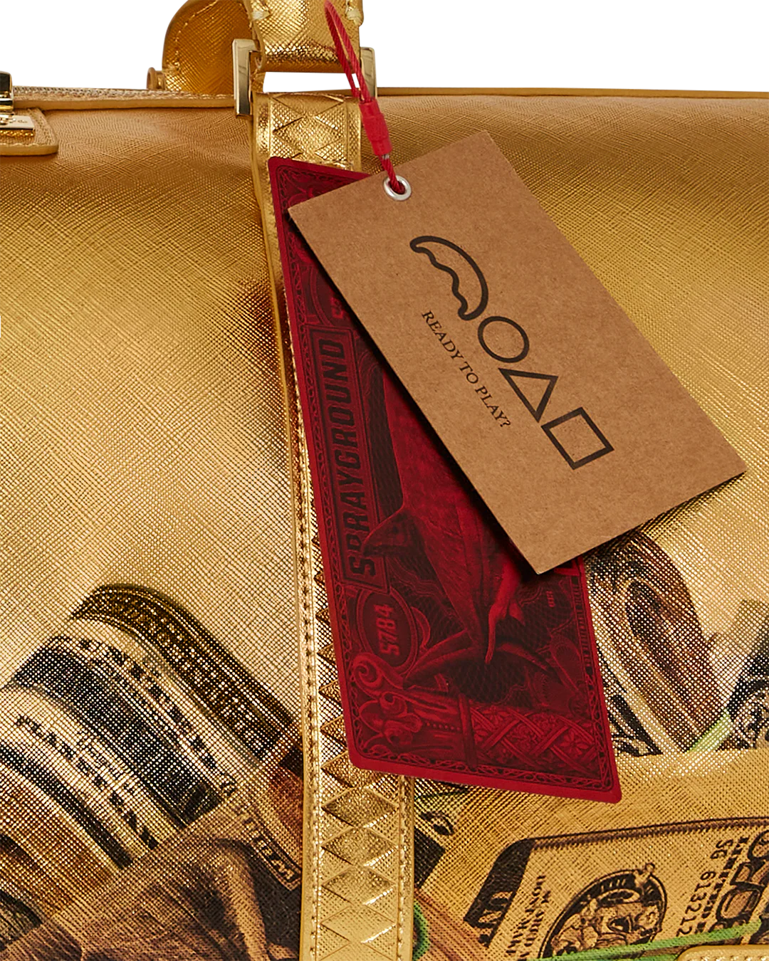 SQUID GAME COLLAB PIGGY BANK DUFFLE