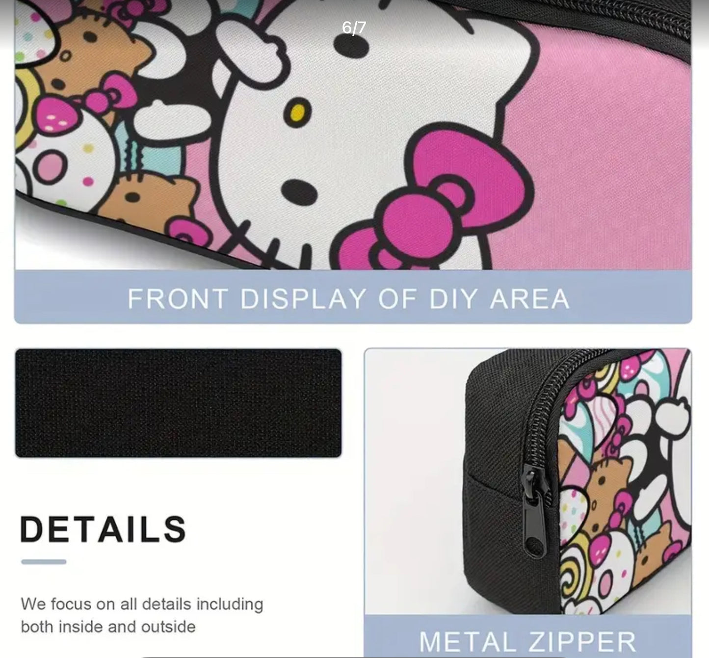 Hello kitty 3pc Backpack