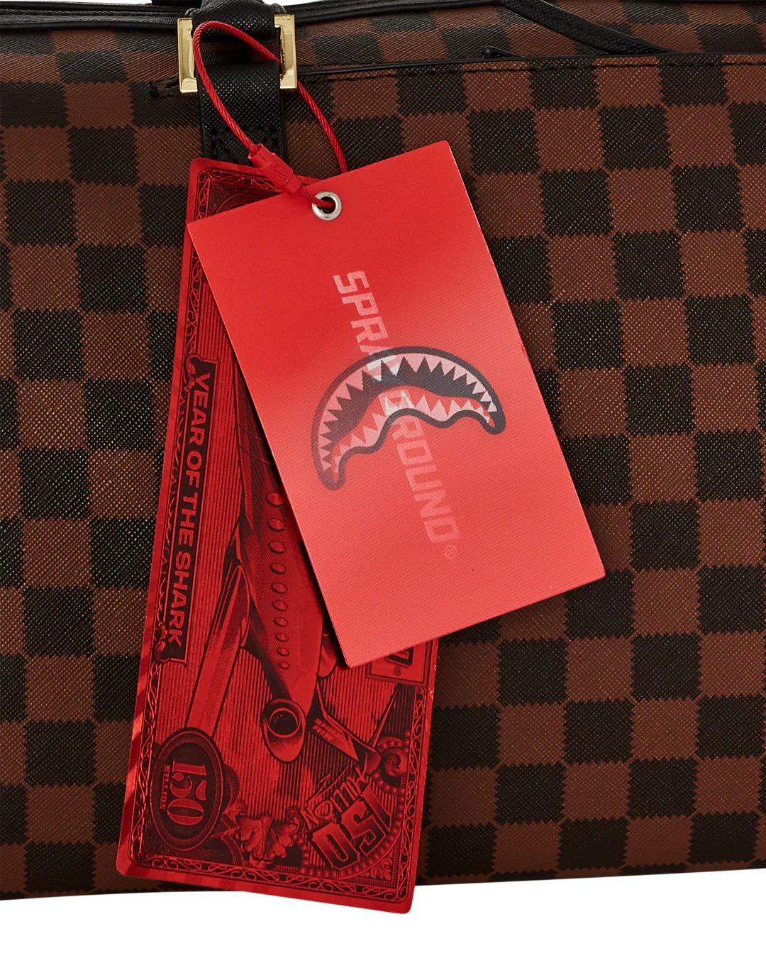 SAWTOOTH SHARKS IN PARIS MINI DUFFLE