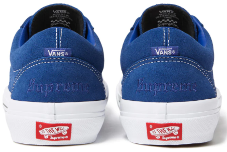 SUPREME BLUE VANS SID SIZE 9