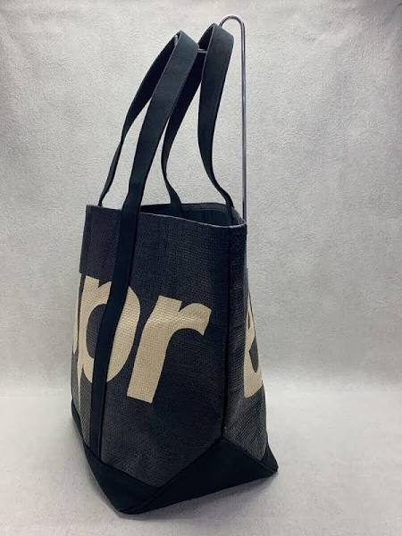 Supreme Tote Bag (BLK/WHT)