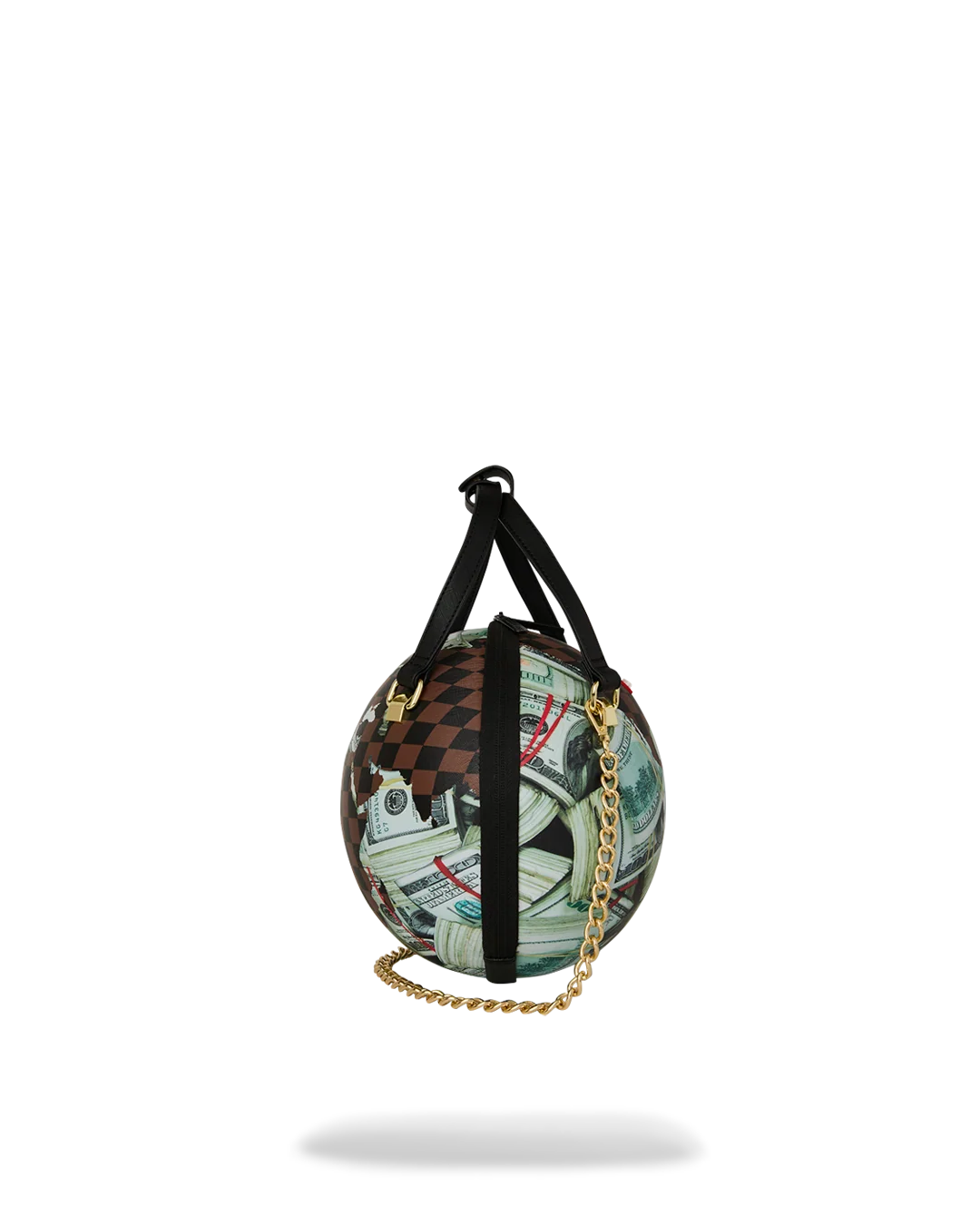 FULLY LOADED GLOBE HANDBAG