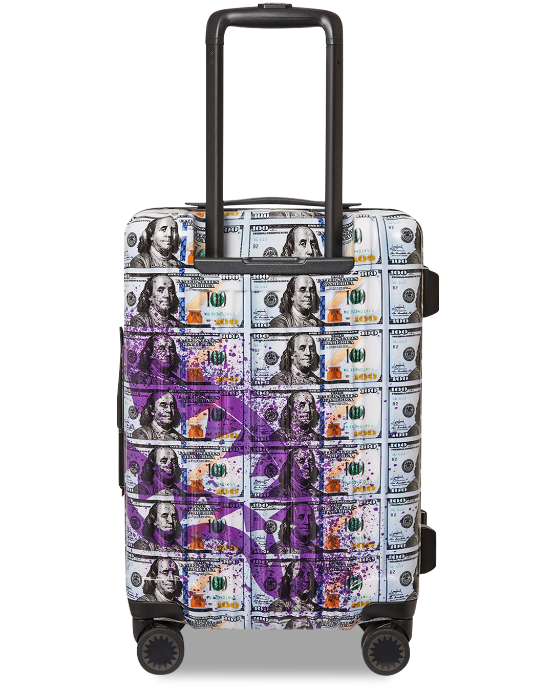 BILLIONS IN THE BANK HARD SHELL CARRY ON LUGGAGE
