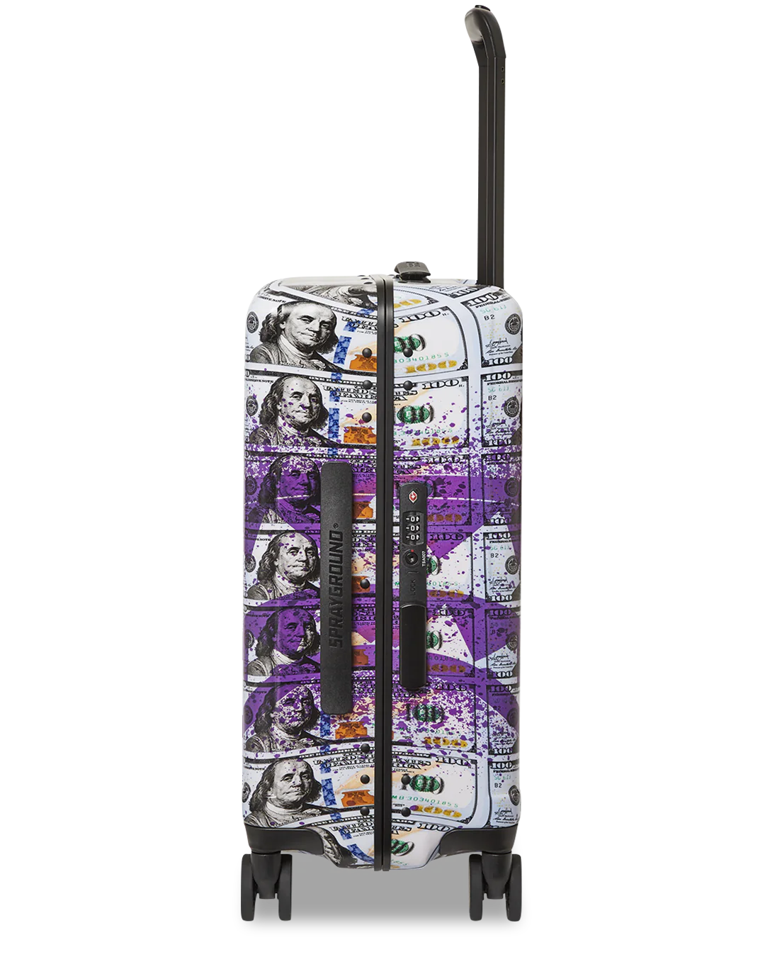 BILLIONS IN THE BANK HARD SHELL CARRY ON LUGGAGE