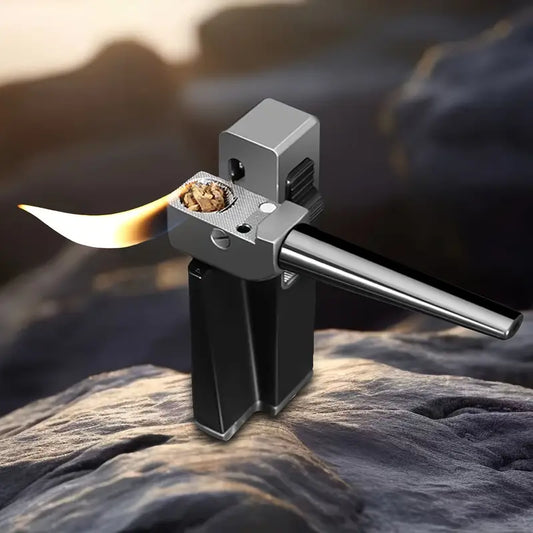 Two-in-one Oblique Flame Gas Lighter