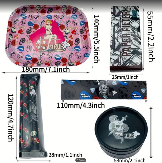 Ultimate Smoking Kit  1-Set/ 8-PCs