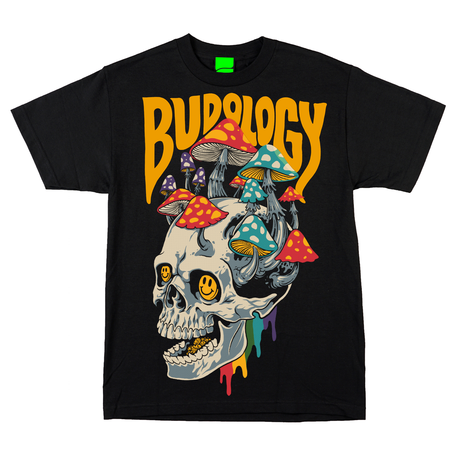 💀🍄🔮 Product Title:  Mushroom Skull – Growth After Death Tee