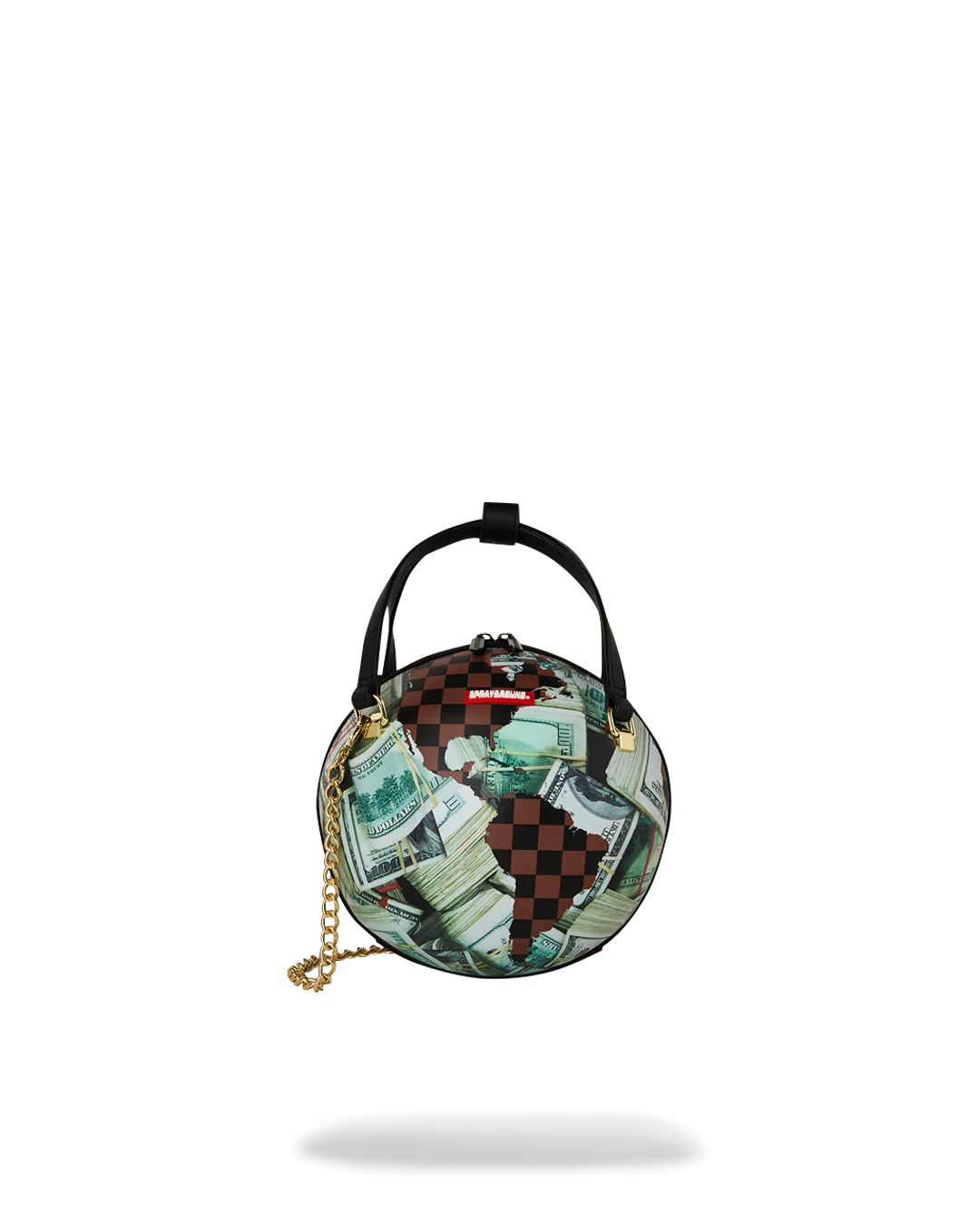 FULLY LOADED GLOBE HANDBAG